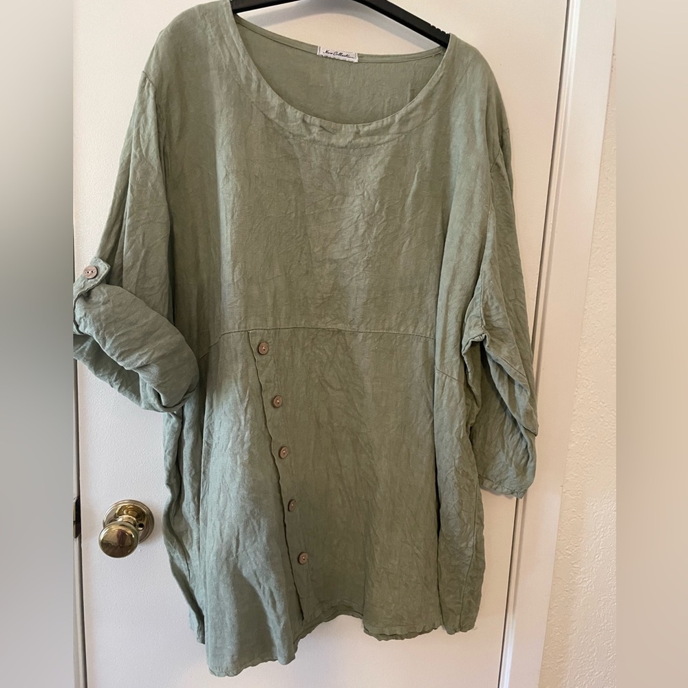 New Collection Heavy Weight Linen Tunic